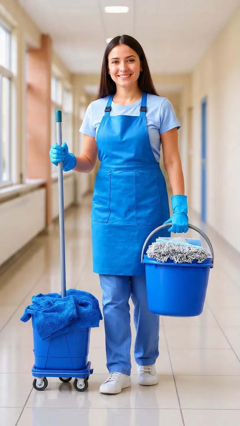 Contratar limpeza terceirizada