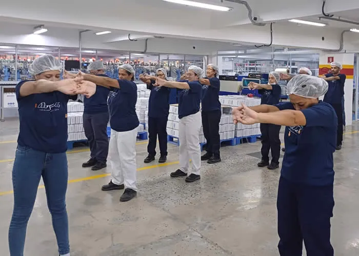 Ginástica laboral conforme nr 17